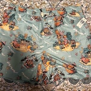 SpongeBob SquarePants Box Lunch Store Swim Trunks 2XL New with tags!